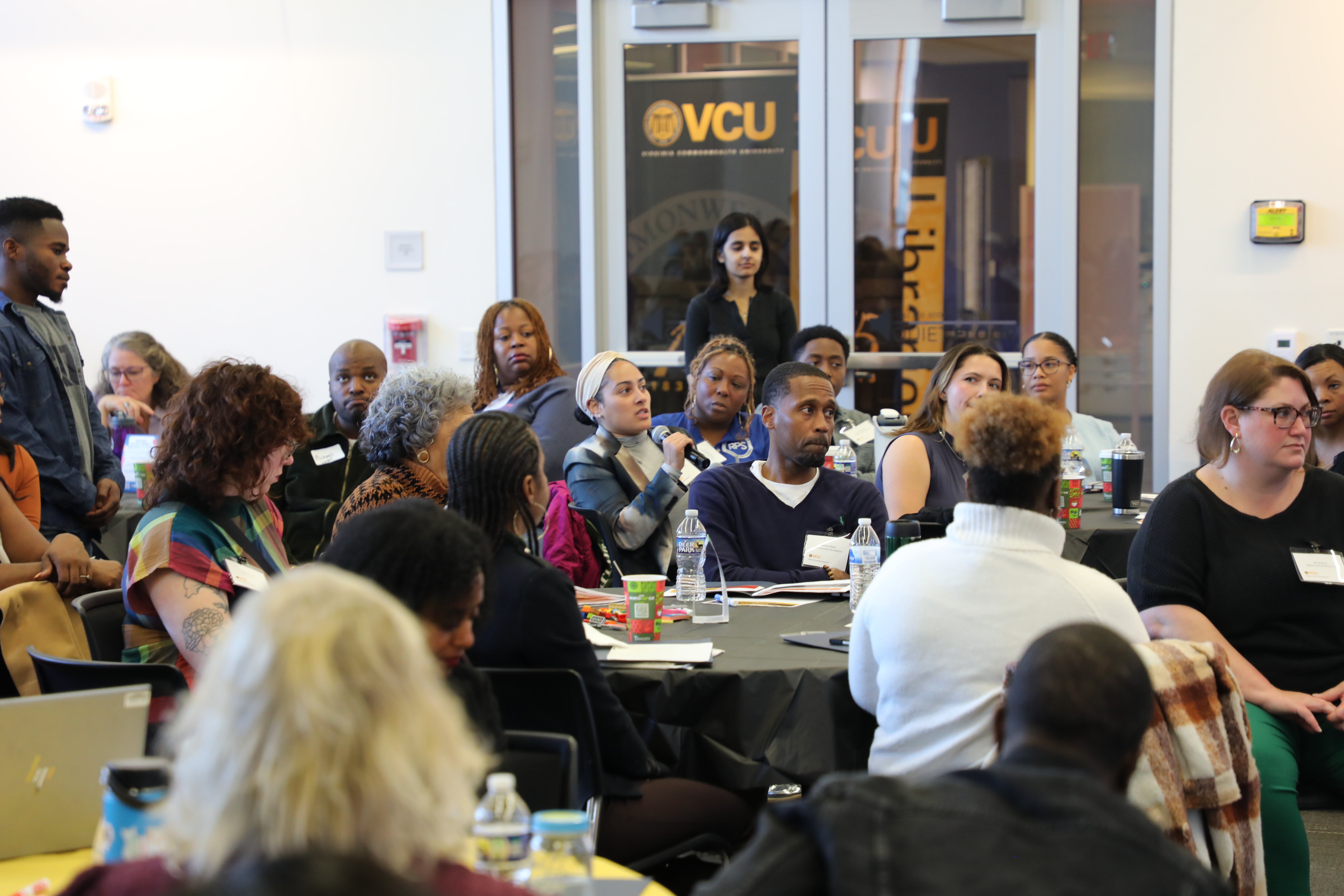 group working together